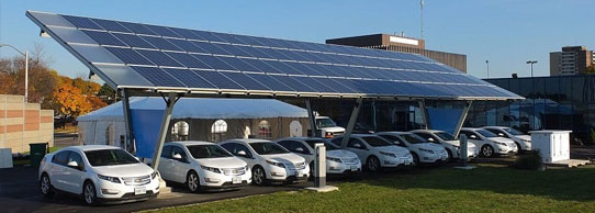 Solar Charging Stations